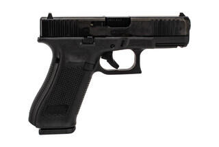 Glock G45 Gen5 MOS 9mm full size polymer frame handgun is red dot ready with standard sights and 10-round mags.